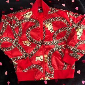 Nike Satin Bomber Jacket